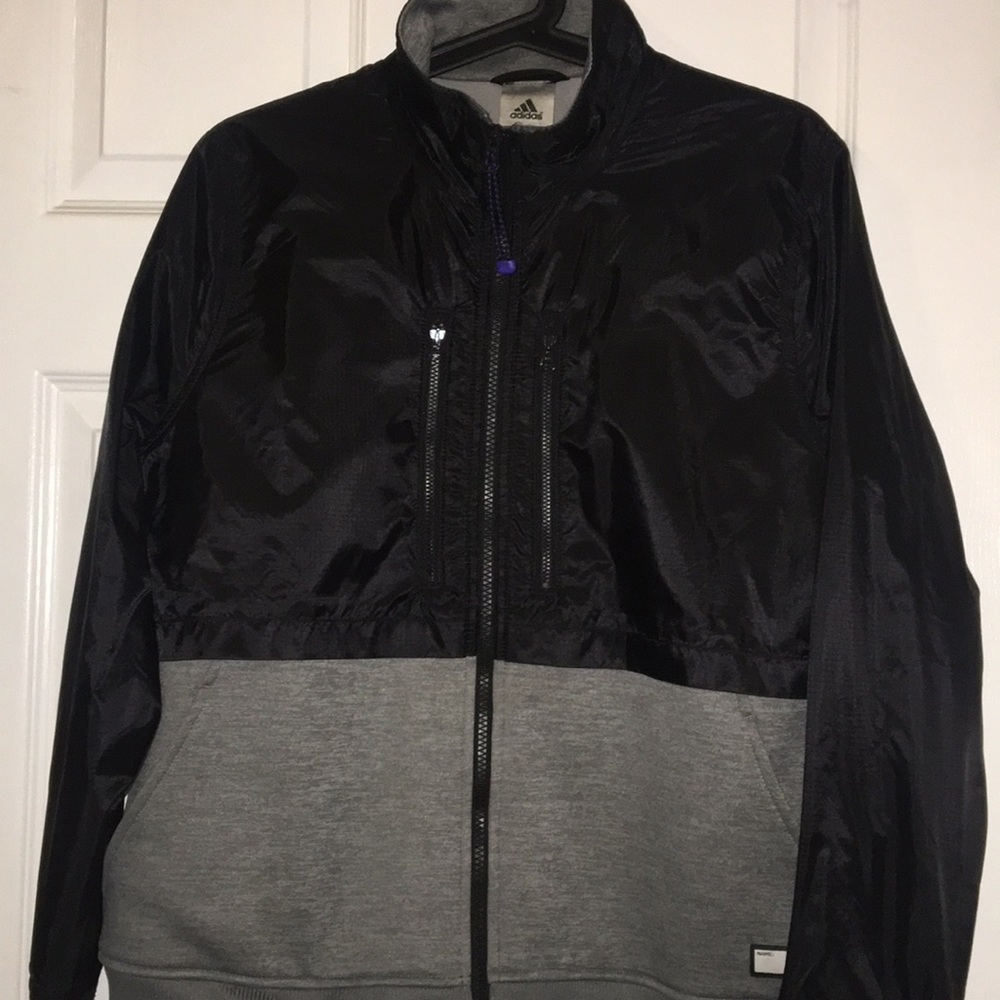 Adidas half windbreaker jacket